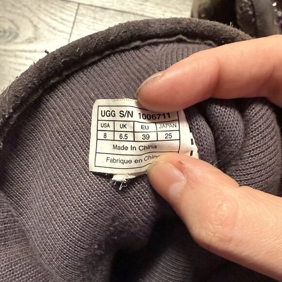 UGG Australia Women's Camaya Sequin Knit Winter Boots Size 8 - Picture 5 of 5